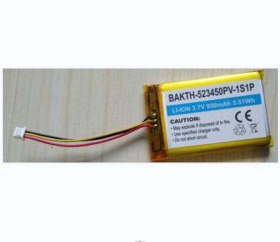 Piles pour outils électriques BAKTH-523450PV-1S1P 3.7V 950mAh