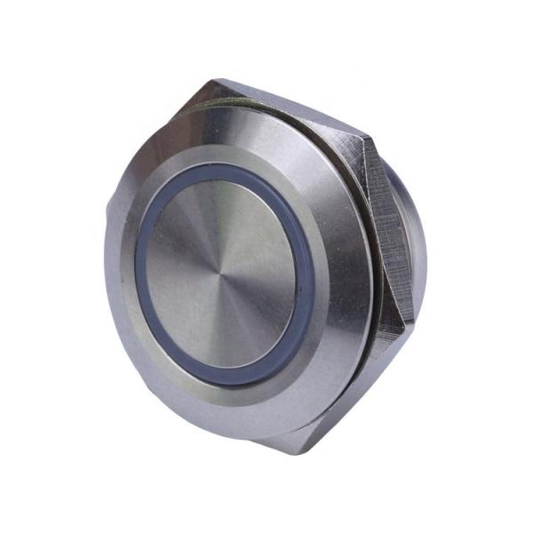 Push button switch 22mm flattest metal Momentary waterproof 12V