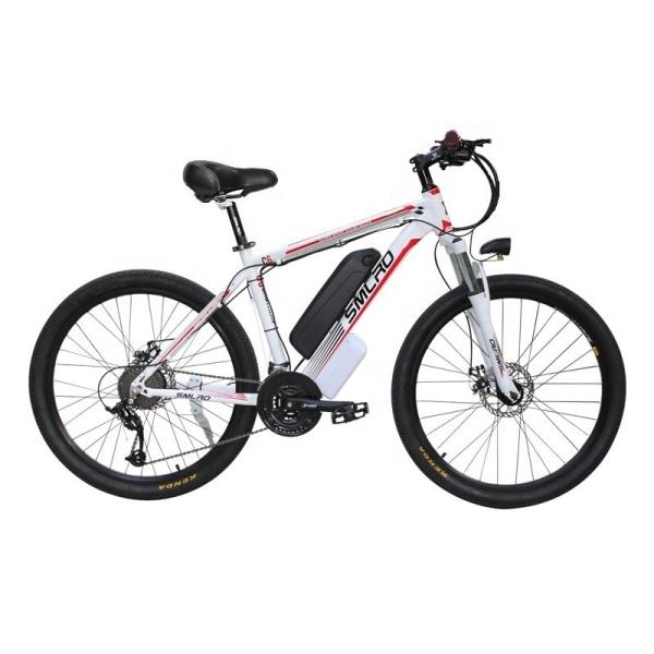 LCD Display 26 Electric Mountain Bike , Samsung Battery Smlro C6 48v 13ah 1000w