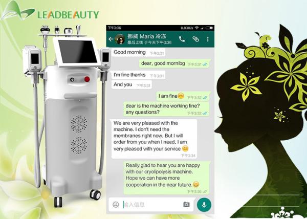 Wind + water+ semiconduct cooling Multi-functional cryolipolysis slimming machine
