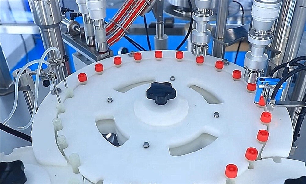 Машина антигена 1ml пробирки пробирки безгнилостная заполняя