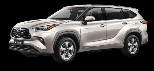 2023 2024 Gasoline Car To-yota Highlander Four-Wheel Drive Seven-Seat Luxury Fuel Cars Engine 141 kw Perfect for Families