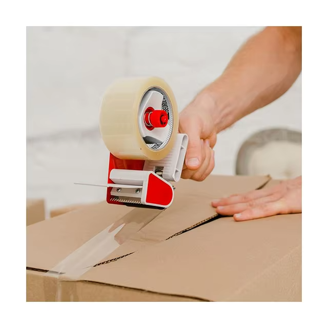 Printed BOPP Self-Adhesive Waterproof Hot Melt Tape Pressure Sensitive for Bag Sealing Parcel Shipping & Packing
