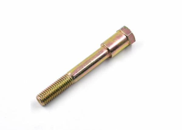 Yellow Zinc Plated Custom Screws Bolts Stainless Hex Bolts With Round Neck