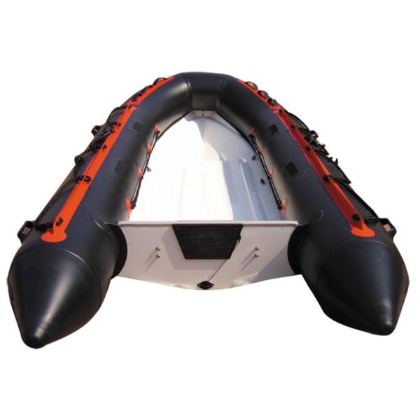 10 Ft Orca Hypalon Small Inflatable Boat , Rigid Hull Inflatable Boats For Fishing