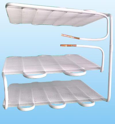 Wire On Tube Refrigerator Evaporator With 0.6mm Thickness