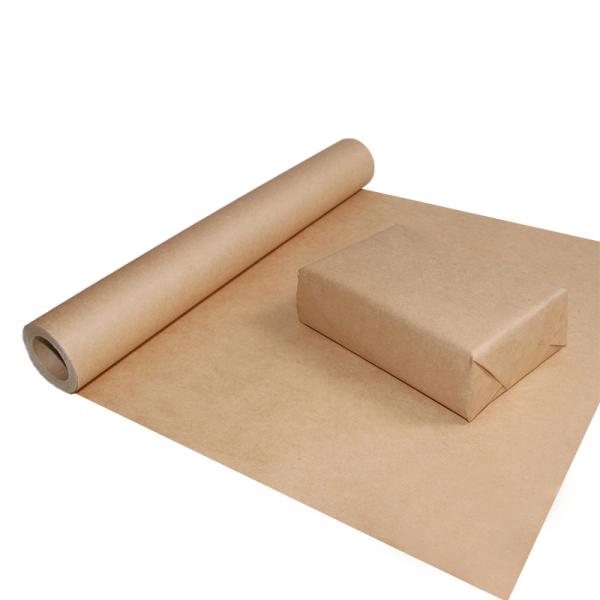 Reinforced Kraft Paper Rolls Heavy Duty 75cm X 100m Brown Kraft Wrapping Paper