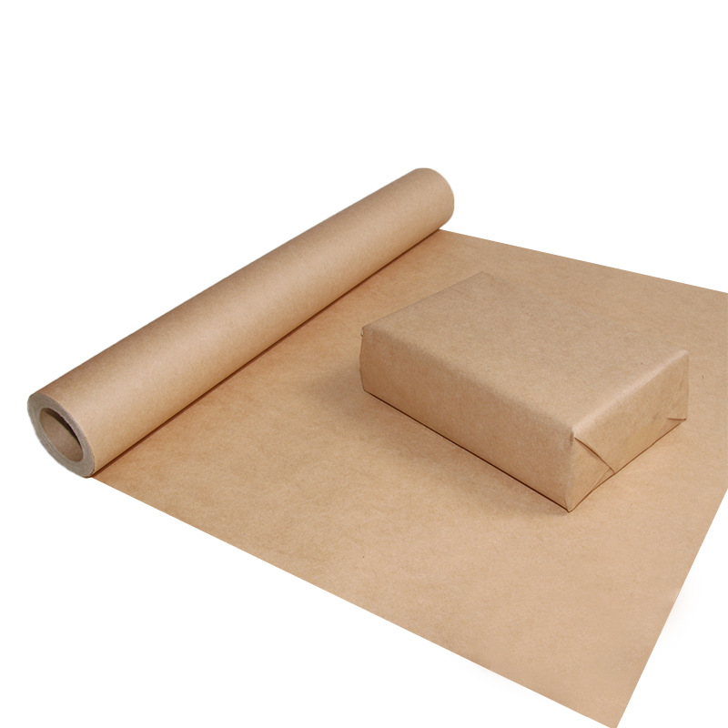 Reinforced Kraft Paper Rolls Heavy Duty 75cm X 100m Brown Kraft Wrapping Paper