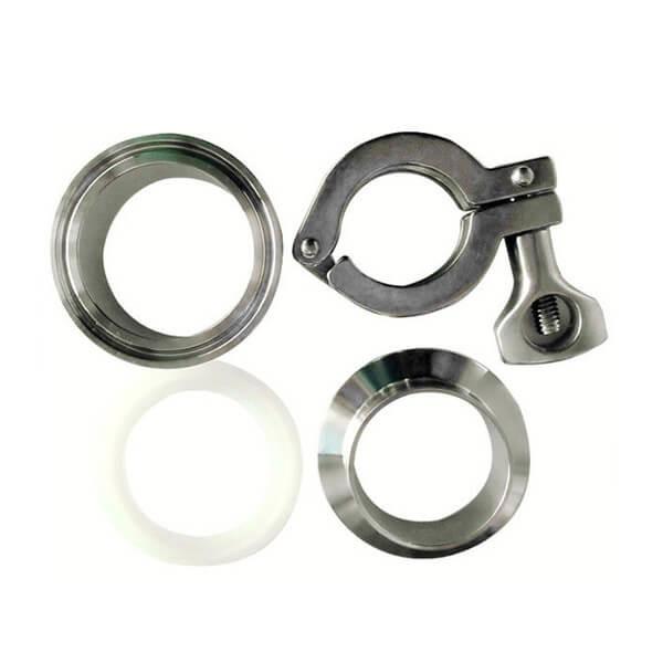 DIN 32676  Sanitary Tri Clamp Fittings / Tri Clover Fittings DN10 ~ DN200