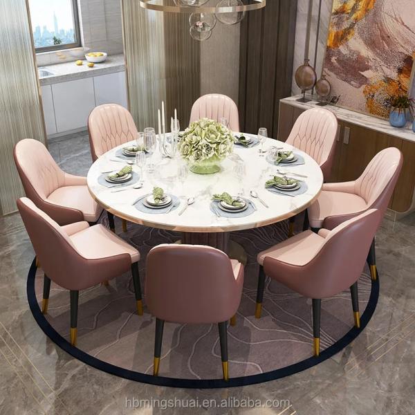 Contemporary High Back Upholstered Dining Chairs Patchwork Modern Dining Chair