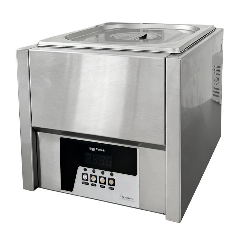 Commercial Egg Cooker Fast Soft Boiled Cooking Electronic Board Control for Airport Cafe