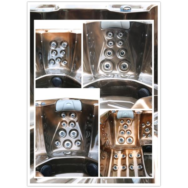 Джакузи спа водоворота ванны массажа спа 5 человеков акриловое на открытом воздухе