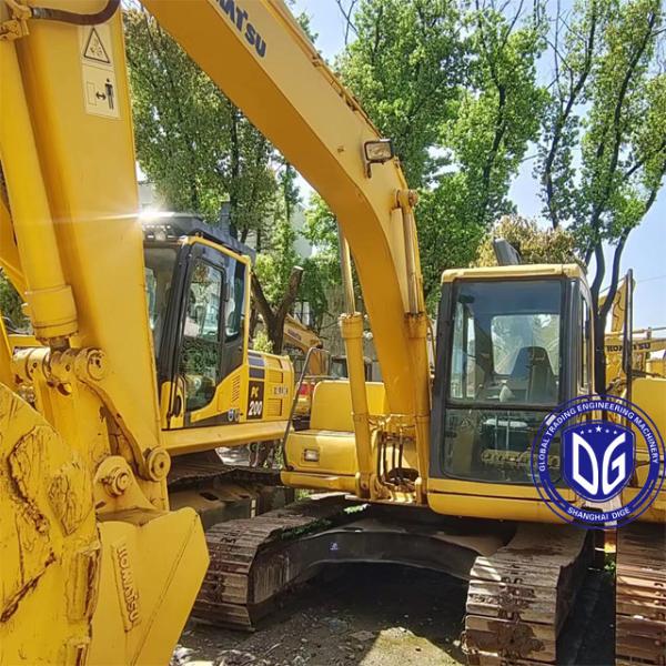 Used Komatsu PC120 12Ton Crawler Excavator Original From Japan Good Performance