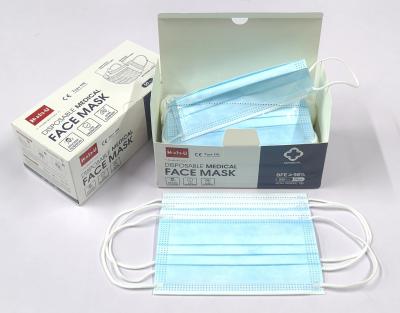 Surgical Certified Particulate Respirator Mask TYPE IIR Level BFE Over 98%