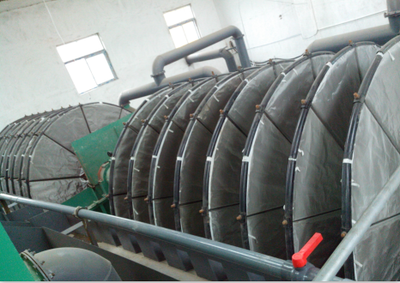 4KW Ore Dressing Equipment Vacuum Disk Filter For Mining Metallurgy Chemical Industry
