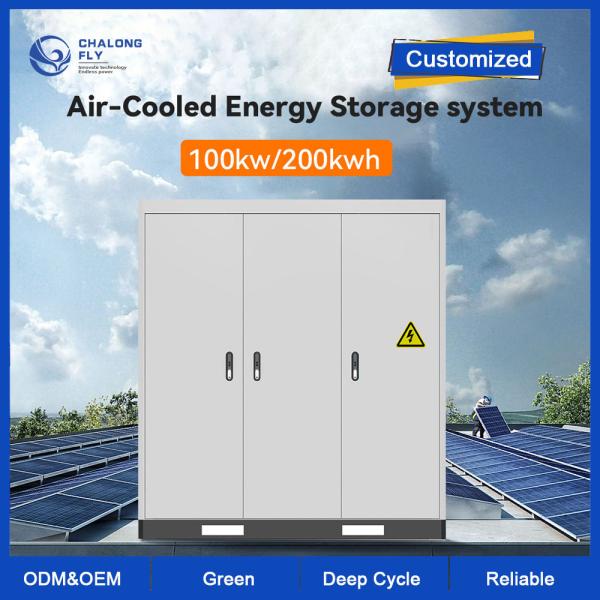 CLF産業用エネルギー貯蔵システム 100kwh 200kwhハイブリッドコンテナ ベス 太陽電池 空気冷却エネルギー貯蔵システム