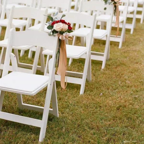 Elegant Design Modern Padded Wimbledon White Dining Banquet Chairs for Living Room