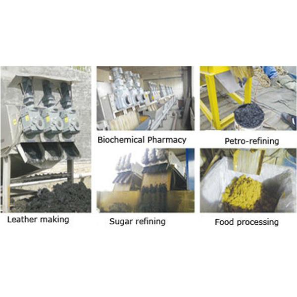 Пресса винта диска фабрики молокозавода Мулти Деватеринг для обработки сточных водов ИСО9001