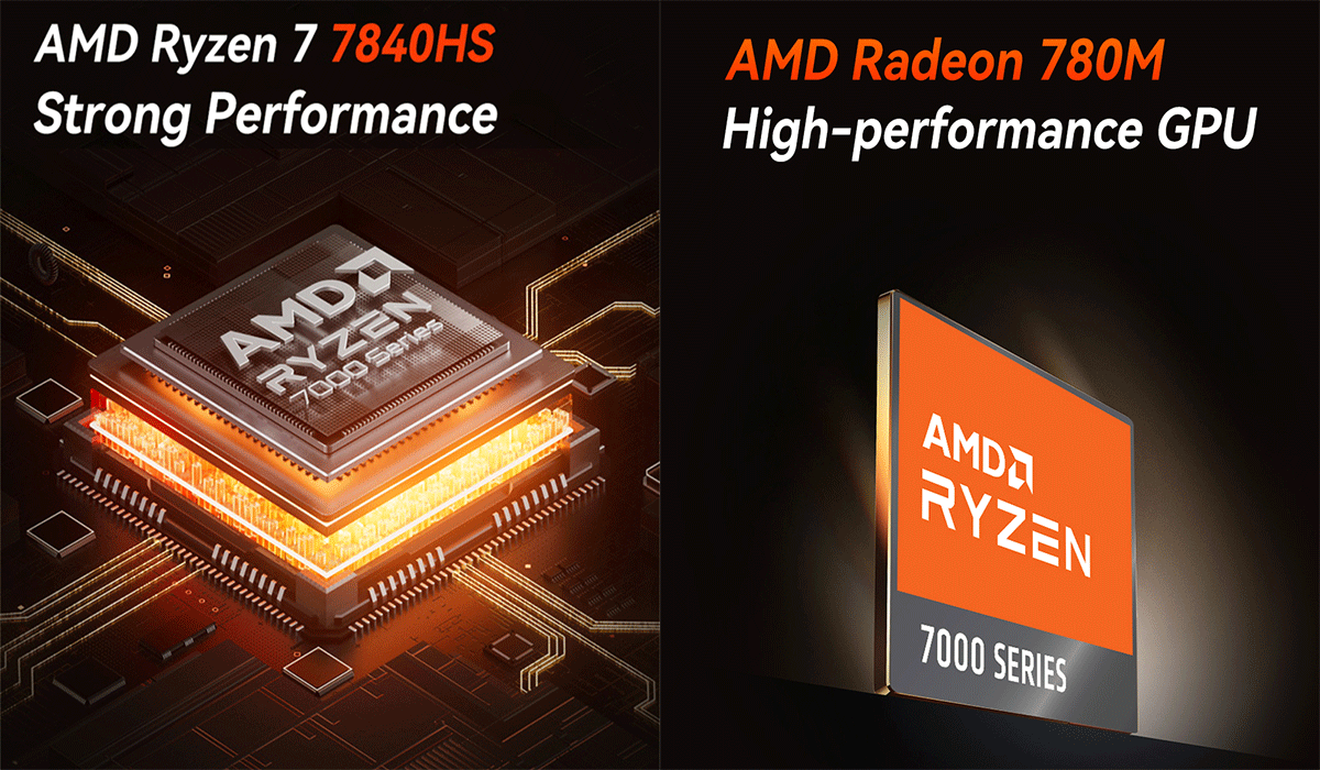 Двойной 2.5G Ethernet AMD игровой компьютер с M2 SSD и WiFi поддерживает 4K HD дисплей