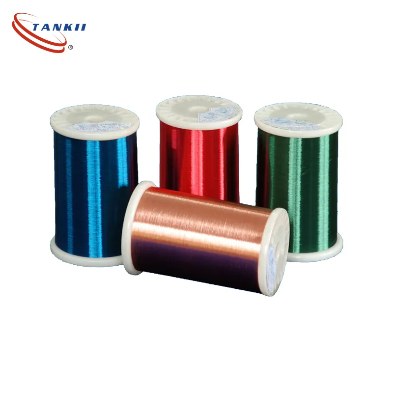 6J22 Karma Alloy Enameled Resistance Wire with Polyimide Insulation and Low TCR for Resistors and Heating Elements