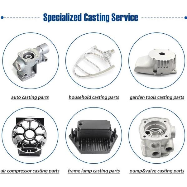 Electronic Cooper Titanium Zinc Alloy Aluminum Light Car Die Casting Spare Part for Casting Surface