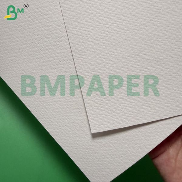 Papel de acuarela para artistas de 640 g, 100% algodón, superficie rugosa media, 30x40cm