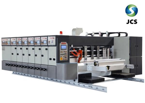 Corrugated Box Flexographic Printing Machine , Automatic Printing Machine For Cardboard