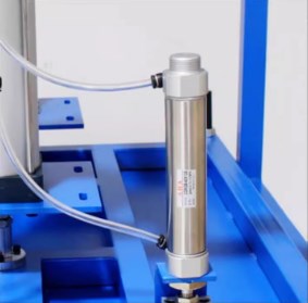 Food Packaging Bags Automatic Air Compression Vacuum Sealing Machine With Work Table