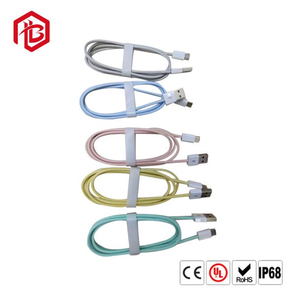 Микро- тип c USB освещая 3 4 в 1 кабеле данным по USB Multi заряжателя телефона 3A быстром поручая