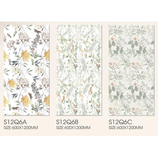 Carreau de porcelaine émaillée blanche de qualité AAA 750x1500mm pour salle de bain