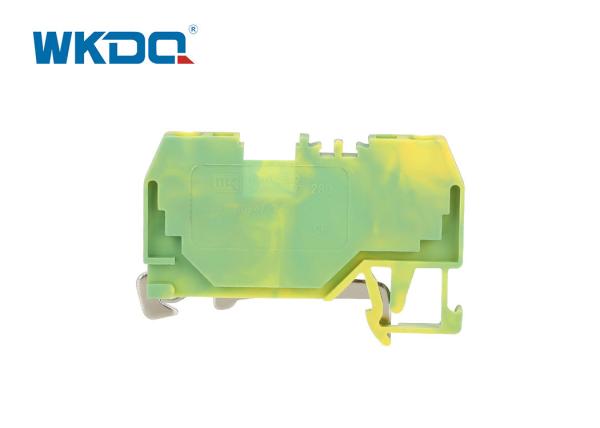 280-907 Grounding Spring Terminal Block Connectors Din Rail Terminal Blocks 2 Conductor Corrosion Proof Protective
