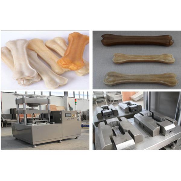 Aliments pour chiens anglais d'os de Rawhid de version d'acier inoxydable faisant la machine