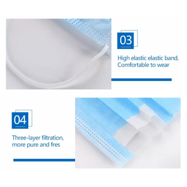 Automatic Disposable Surgical Medical 3 Ply Nonwoven Face Mask Making Machine