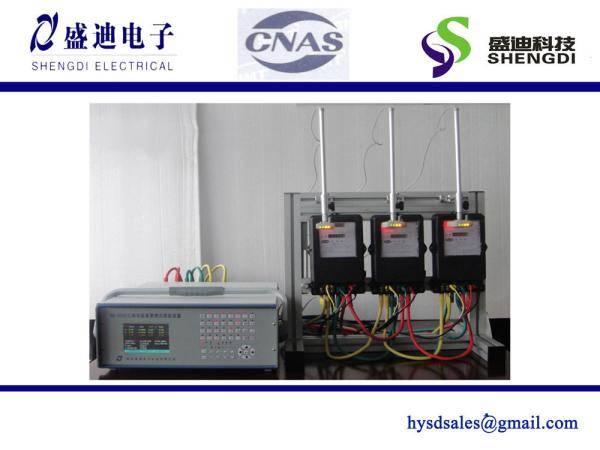 HS3303 Portable Three Phase Energy Meter Test Bench,1~3 meters,Max.120A.2~31 harmonic wave