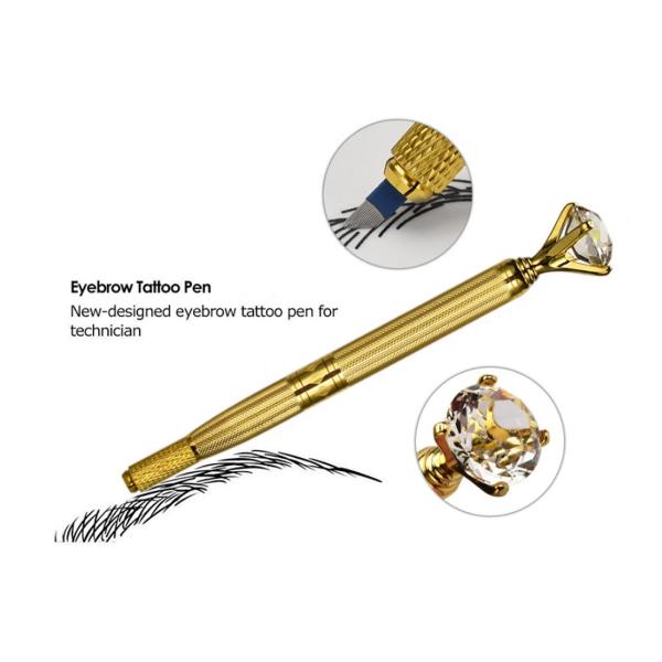 40 ручка татуировки меди ручная 3D Microblading салона красоты меди g