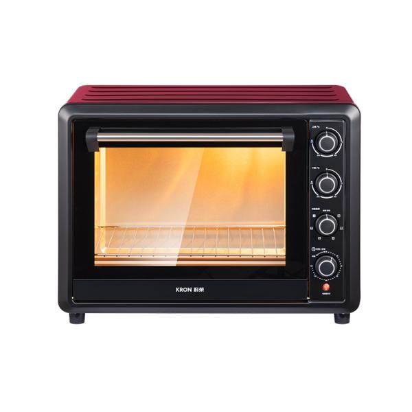 Electric Oven With Mechanical Timer Control Air Fryer Oven And LCD Display Bake Tray