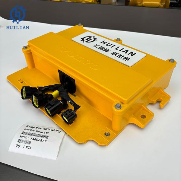 14558807 14602877 14623855 Boîte de relais de pièces électriques pour excavatrice avec câblage pour EC240 EC330B EC360B EC460