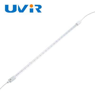 SC06 Lampe infrarouge à quartz transparent 230V pour revêtement en poudre
