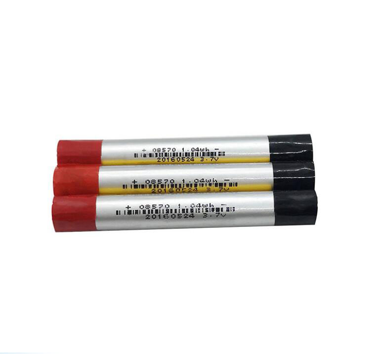 Гальванические элементы 300mAh лития полимера 08570 сигареты 3.7V Lipo e