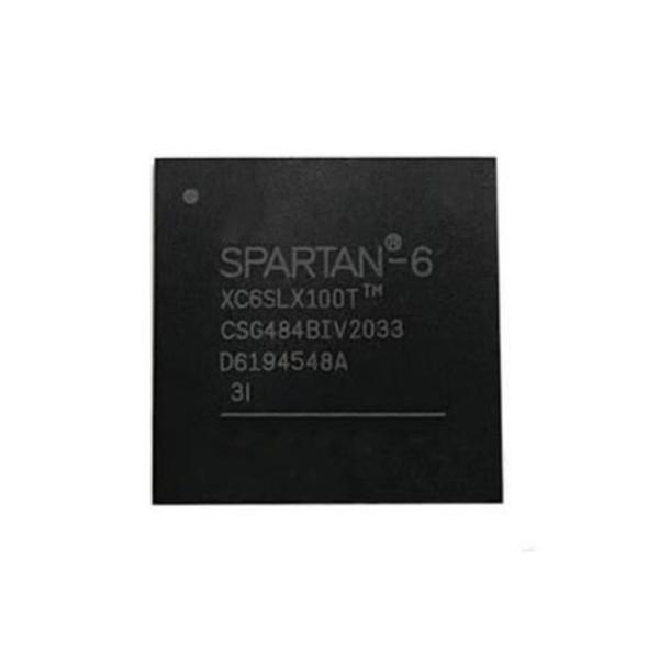 Integrated Circuit Chip XC6SLX100-2CSG484I Field Programmable Gate Array 484FBGA