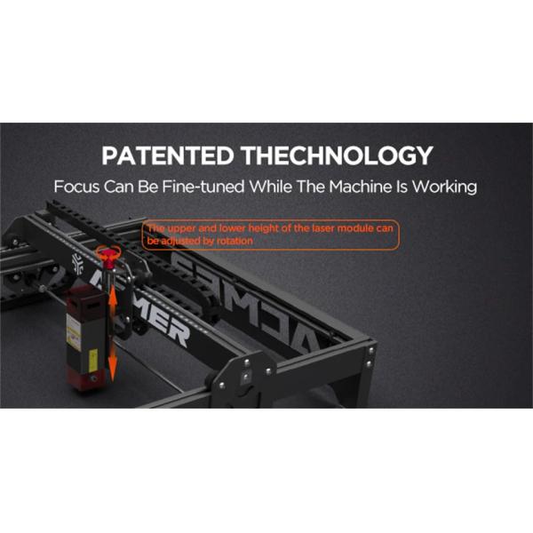 10W Wood Laser Cutting Machine 400x410mm Desktop CNC Laser Engraver For Wood