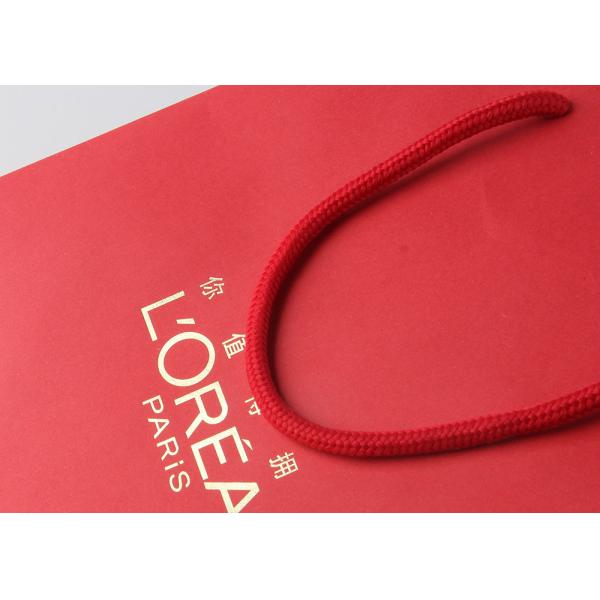 Упаковка подарка сусального золота горячая штемпелюя кладет Мулти ручки в мешки веревочки хлопка цвета