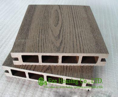 Wood Plastic Composite Flooring, Outdoor WPC decking For Balcony, Easy Installation and Environmental Friendly