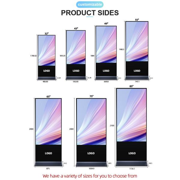 4K Resolution Interactive Touchscreen Bank Digital Signage with Android OS LCD Advertising Player