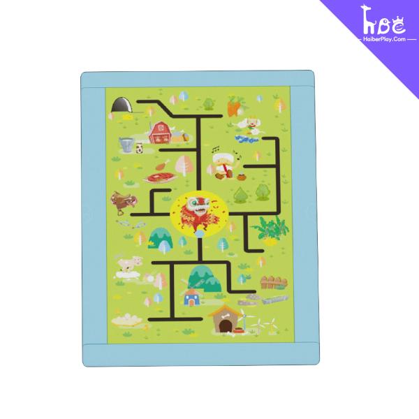 Panneau murale de terrain de jeu intérieur personnalisable - écologique et durable
