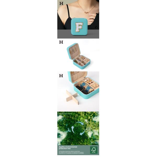 Coffret de voyage pour bijoux en peau de chien