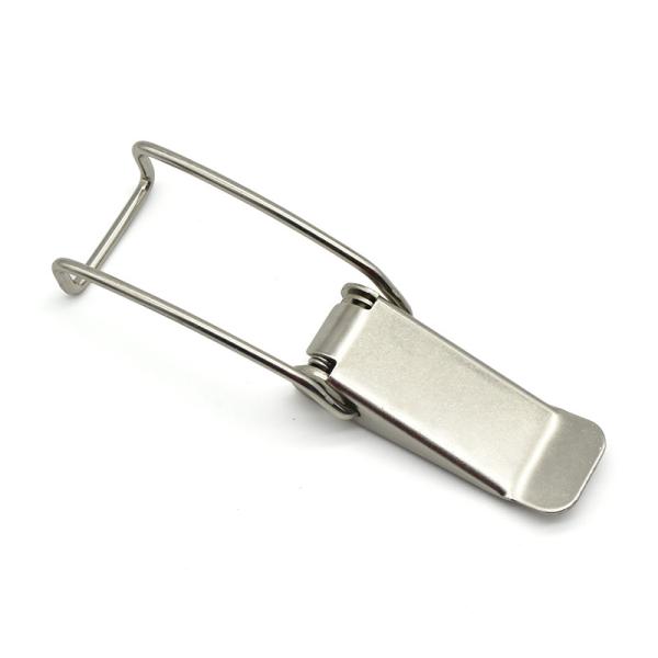 Stainless Steel Lockable Draw Latch Carbon Steel Suitcase Hasp Light Box Door Buckle
