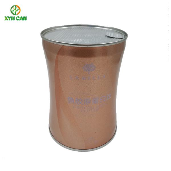 Tin Cans for 500g-1000g Capacity Milk Powder Small Waist Milk Powder Tin Cans High Cap Deep Metal Tins