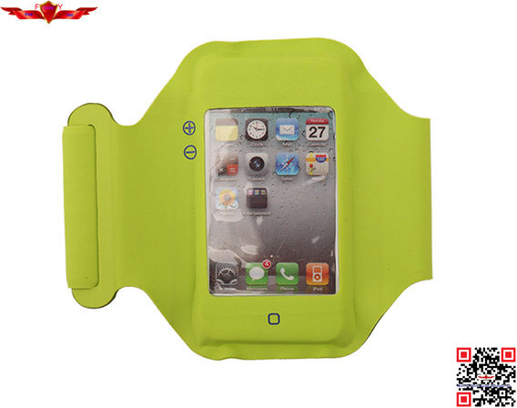 Hot Selling Outdoor Seamless Lycra Sports Armband Case For Iphone High Quality Multi Color