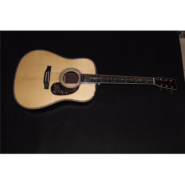 AAAAA all solid wood guitar customize right the best D shape right left handed acoustic electric guitar
